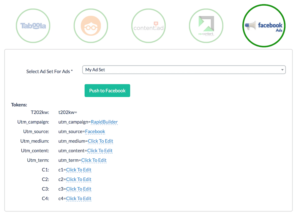 Prosper202 Rapid Ad Builder